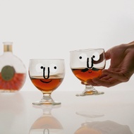 NouNou Jean Jullien Cognac Glass 2P Set