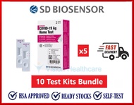 (Ready Stocks) SD Biosensor Covid Test Kit, Alltest/SD Covid 19 Test Kit, Antigen Test Kit, ART Kit Self Test Kit, Covid Home Test