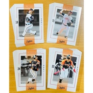 Uniform UNILIONS 7-11 Lions All Team (Single Team) 61 Sheets 2018 Chinese Professional Baseball 29th