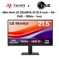 LG 22U401A-B Monitor (21.5 inch - VA - FHD - 100Hz - 1ms) - Genuine product