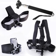 ✗❃✎ Free shipping Monopod Mount Accessories Head Chest Wrist Strap Kit For sony DSC-RX0