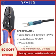 -125 Heat Shrinkable Connector Crimping Tool Ratchet Wire Crimping Pliers Ratchet Terminal Crimping 
