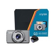 Anytek Thailand กล้องติดรถยนต์ Anytek รุ่น Q3 Dual Camera 4K/1080P Wifi