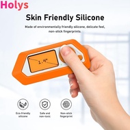 HOLYS For Flipper Zero Protective , Widget White/Orange Game Console Protective Cover,  Multifunctio