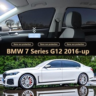 Car Window Sunshade for BMW 7 Series  G12 2016-up Car Window Cover Curtains Accessories