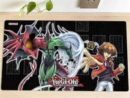 YuGiOh Table Playmat Jaden and Elemental Hero Flame Wingman TCG CCG Trading Card Game Mouse Pad Gaming Play Mat Free Bag