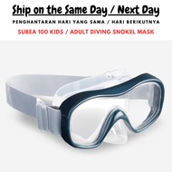 Sub3@ Adult And Kids Snorkeling Mask / Snorkeling Goggle / Set Menyelam / Goggle Menyelam