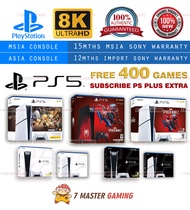 Disk Edition  PS5 / Disc Edition  Playstation 5 - 8K Vision - New - 15 months Malaysia Sony Warranty Set - Ready Stock