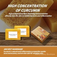 Sabun Asid Kojic Turmerik Lemon, Sabun Pencerah, Menghilangkan Bintik Gelap, Penjagaan Badan, Pencuc