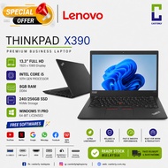 FREE 🎁 [R] Lenovo ThinkPad Laptops X390 i5 10th 8th 8GB ram 256SSD Win 11 Pro Budget NoteBook Laptop