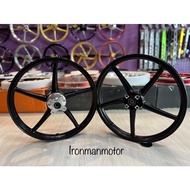 Rim SP522 Hub Custom Y15 Hitam Kilat Size 1.6/1.6