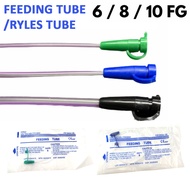 Feeding Tube/Ryles Tube 6/8/10FG Infant Feeding Tube EO Sterile CE Approved Medical Grade PVC