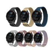 สายนาฬิกา Garmin Forerunner 245 / 245 Music 645 ข้อมือสแตนเลส แม่เหล็ก (AA9)