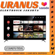 AQUA LE58AQT6700UG TV 58 INCH ANDROID 4K HDR 58AQT6700UG