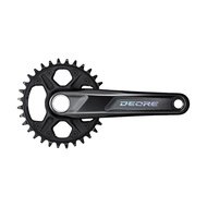 SHIMANO DEORE FC-M6100-1 MTB 2ชิ้นจานหน้า1x12-speed ชิ้นส่วนดั้งเดิมหรือ BB52 12V Shimano Saint Cran