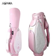[HONMA] New Style Sakura Pink Golf Bag Ladies Standard Club Bag PU Waterproof Fashion Portable QB249