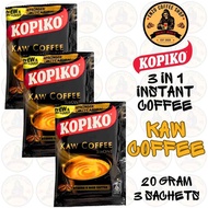 Kopiko 3in1 Kaw Coffee - Instant Coffee Drink Triple Sachet