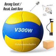 Mikasa Volleyball Mikasa Volleyball V300W Original Sewn Bonus Pump. Mikasa Volleyball Size 5