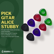 ALICE stubby Guitar Pick - 1-2-3 mm - 3mm Acoustic Electric Bass Guitar Pick