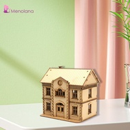 [Menolana] 1/72 European Building Model Kit DIY Architecture Model, Miniature, Wooden House