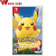 nintendo switch lets go pokemon eevee / pikachu ( english asia )