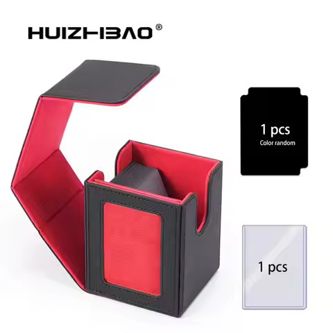 Card Deck Storage Box for TCG Board Games Commander Card Carrying Organiser Case Trading 3"x 4" for 