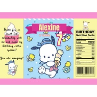 POCHAC0 CHIP BAG BIRTHDAY SOUVENIR GIVEAWAY LOOT BAG