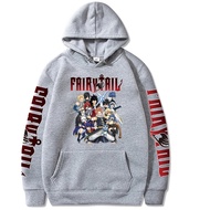 Fairy Tail Hoodies Japanese Anime Printed Mens Hoodie Streetwear