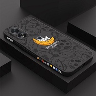 Casing OPPO A60 , solid color OPPO A60 Space illustration Astronaut phone Case XTKR