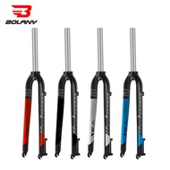Bolany Bike Rigid Fork 26/27.5/29inch Disc Brake Mountain Fork Straight Tube 28.6MM Matte Lightweigh