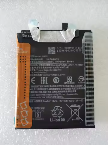 5000mAh BM55 Original New Battery For Xiaomi 11 Ultra 11Ultra / Mi 11 pro 11pro MI11 Pro Mobile Phon