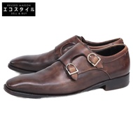 Ermenegildo Zegna [Excellent Condition] CA09 A0875 Double Monk Strap 7EE