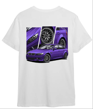 T-shirt "Purple M3 E90"-High quality cotton S-5XL