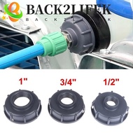BACK2LIFEK IBC fuel tank Plastic Adapter Ton Barrel Valve Fittings IBC Tank Adapter