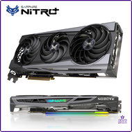 Shipa 6800XT Sapphire RX RX6800 6800 XT Nitro + การ์ดการ์ดจอ GPU 16GB การ์ดเล่นเกม Radeon RX6800XT ก