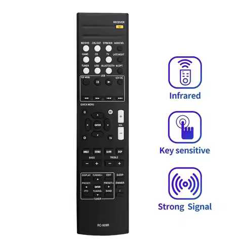 Y23A RC-928R Replace Remote Control for Onkyo AV Receiver HT-S3900 HT-R397 TX-SR373 HT-P395