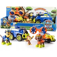 Paw Patrol Toys Include 3 Characters And 2 Green Forest Rescue Vehicles Of Spin master