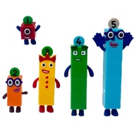 Numberblocks Friends One to Five Figure Set by hand