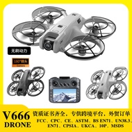 Produk Baharu V666 Drone Aerial Photography HD Empat Sisi Mengelak Halangan Alat Kawalan Jauh dengan