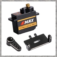 ES08MAII Steering Servo with Servo Mount and Servo Arm for SCX24 1/24 RC Crawler Car Upgrades Parts 