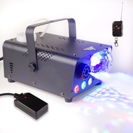 600W LED Magic Ball Smoke Machine Mini Portable Halloween Smoke Generator Stage DISCO Atmosphere Pro