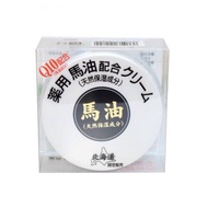 可批發📦🇯🇵北海道限定🇯🇵日本直送進貨🇯🇵藥用馬油保濕補濕潤手膏護膚膏潤膚膏cream Q10成分
