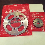(NEW PRODUCT) RCB CHAIN SPROCKET E SERIES RXZ LC135 Y15 428HS 100%ORIGINAL RCB
