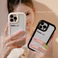 Hello transparent soft CaseOPPO a16 a17 Realme note 50 a98 a15 a12 a11k a17k a16k a57 a54 a15s a38 a
