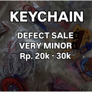 Kpop core keychain DEFECT MINOR GAK KELIATAN (Seventeen BTS TXT BSS Enhypen BtoB NewJeans) Smoothinn