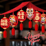 2026 Lunar Horse New Year Tet Decoration Hanging Pendant 3D Door Window Pendant Wall Decor Chinese S
