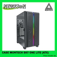 CASE (เคส) MONTECH SKY ONE LITE เลือกสี (ATX)