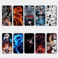 Soft black TPU color phone case for OPPO F1s F1 Plus f5 f7 f9 f11 Pro Neo 9 R9S HR36 sukuna Anti fal