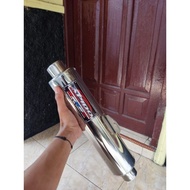 🟧 ⏺️ (Gen 1) Apido pipe 51mm for Raider 150 carb Raider 150 Fi Canister only