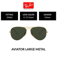 Mắt kính RAY-BAN AVIATOR LARGE METAL - RB3025 W3400 - Kính mát Size 58